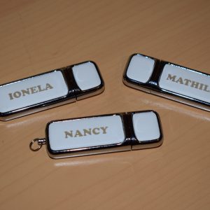 Clé USB en simili cuir