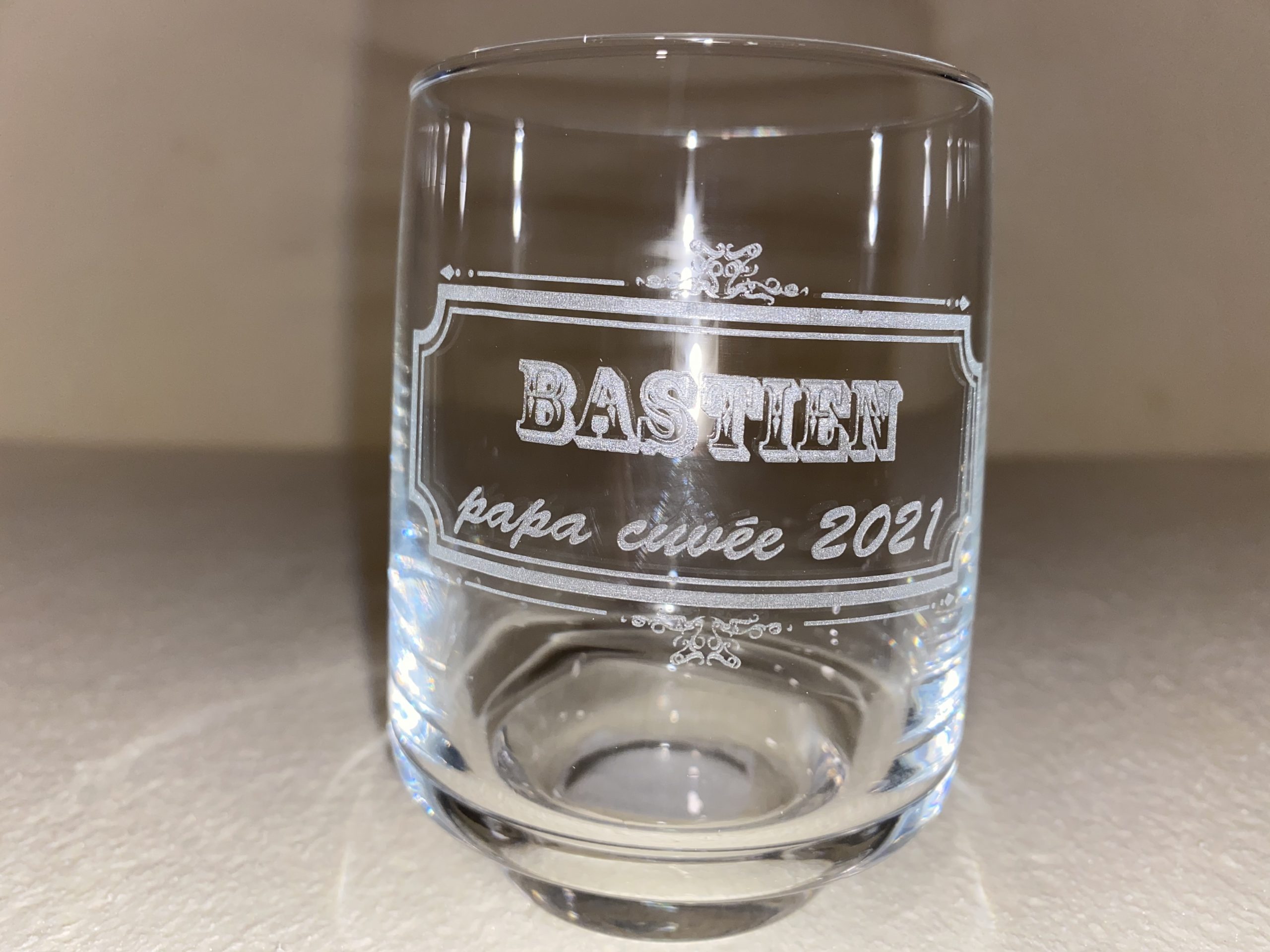 Verre à whisky personnalisé Verre à whisky personnalisé