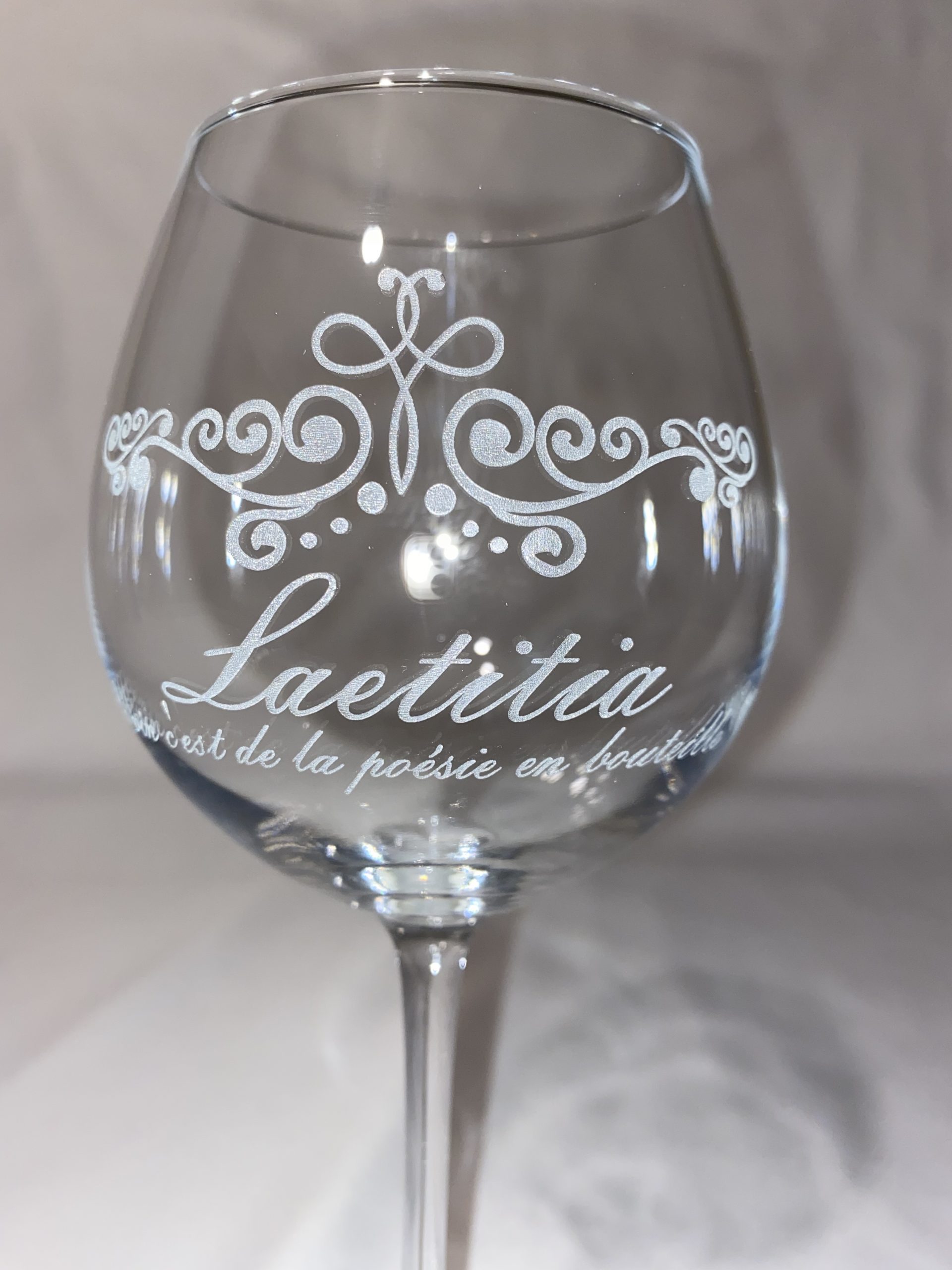 Verre à vin personnalisé Verre à vin personnalisé