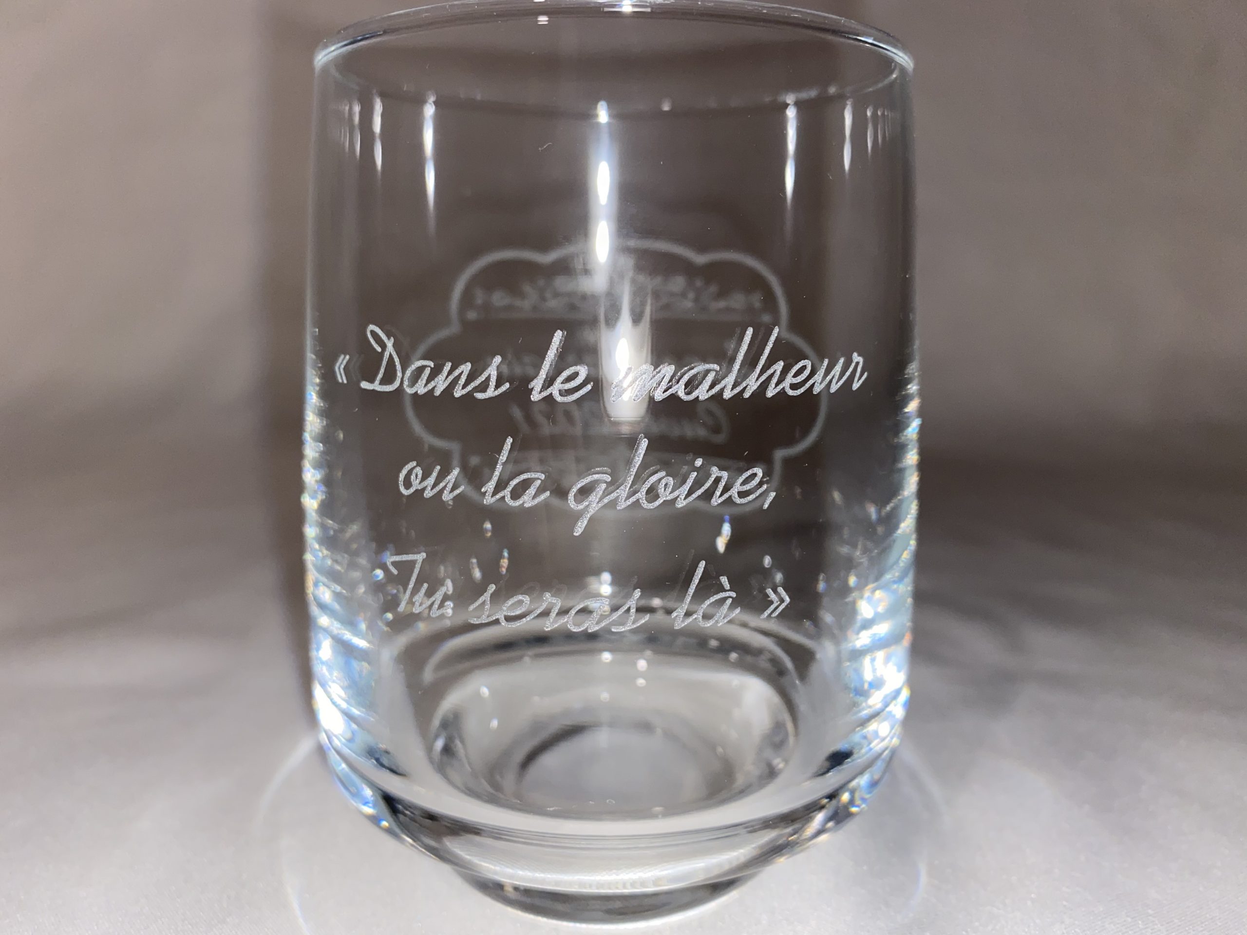 Verre à whisky personnalisé Verre à whisky personnalisé