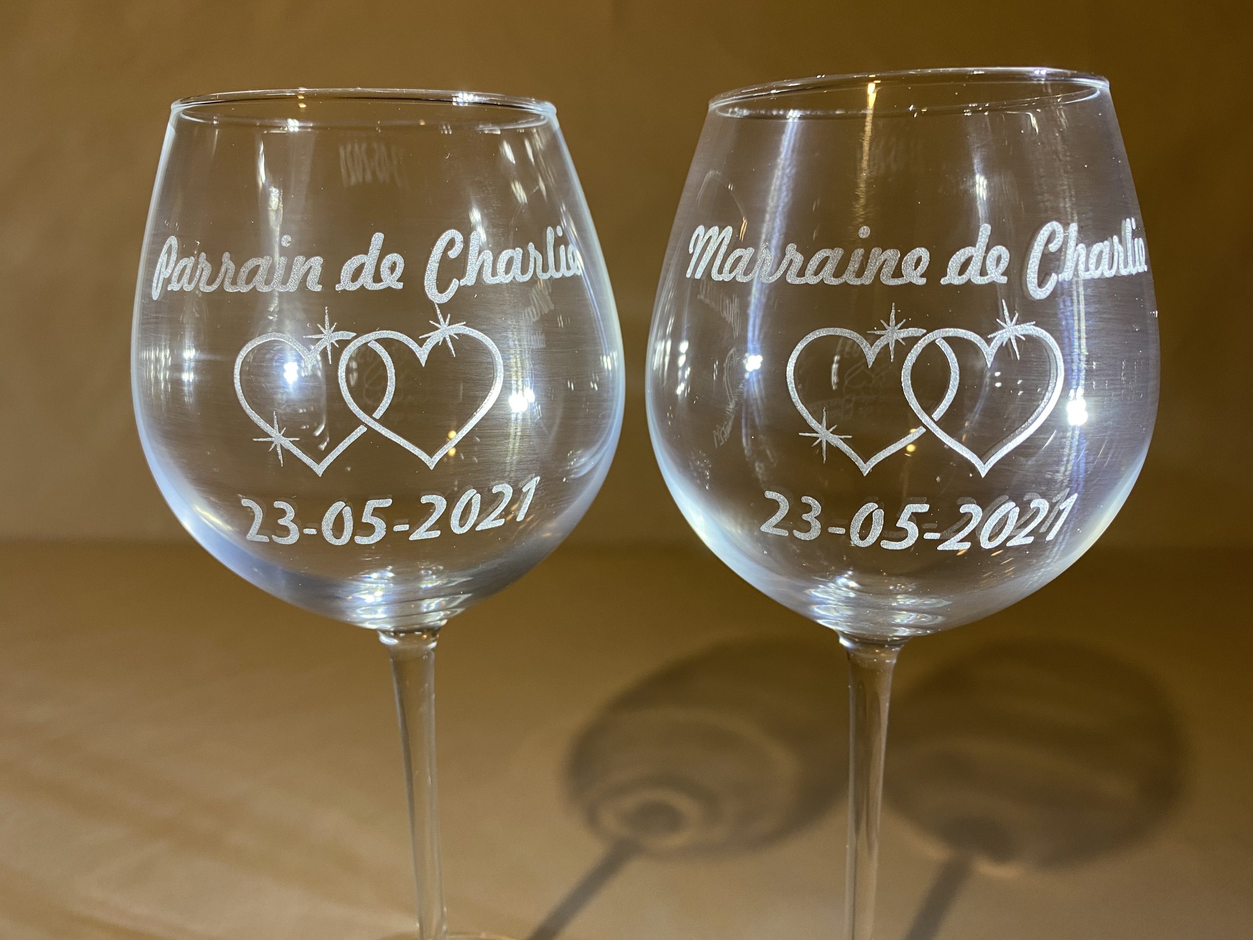 Verre à vin personnalisé Verre à vin personnalisé