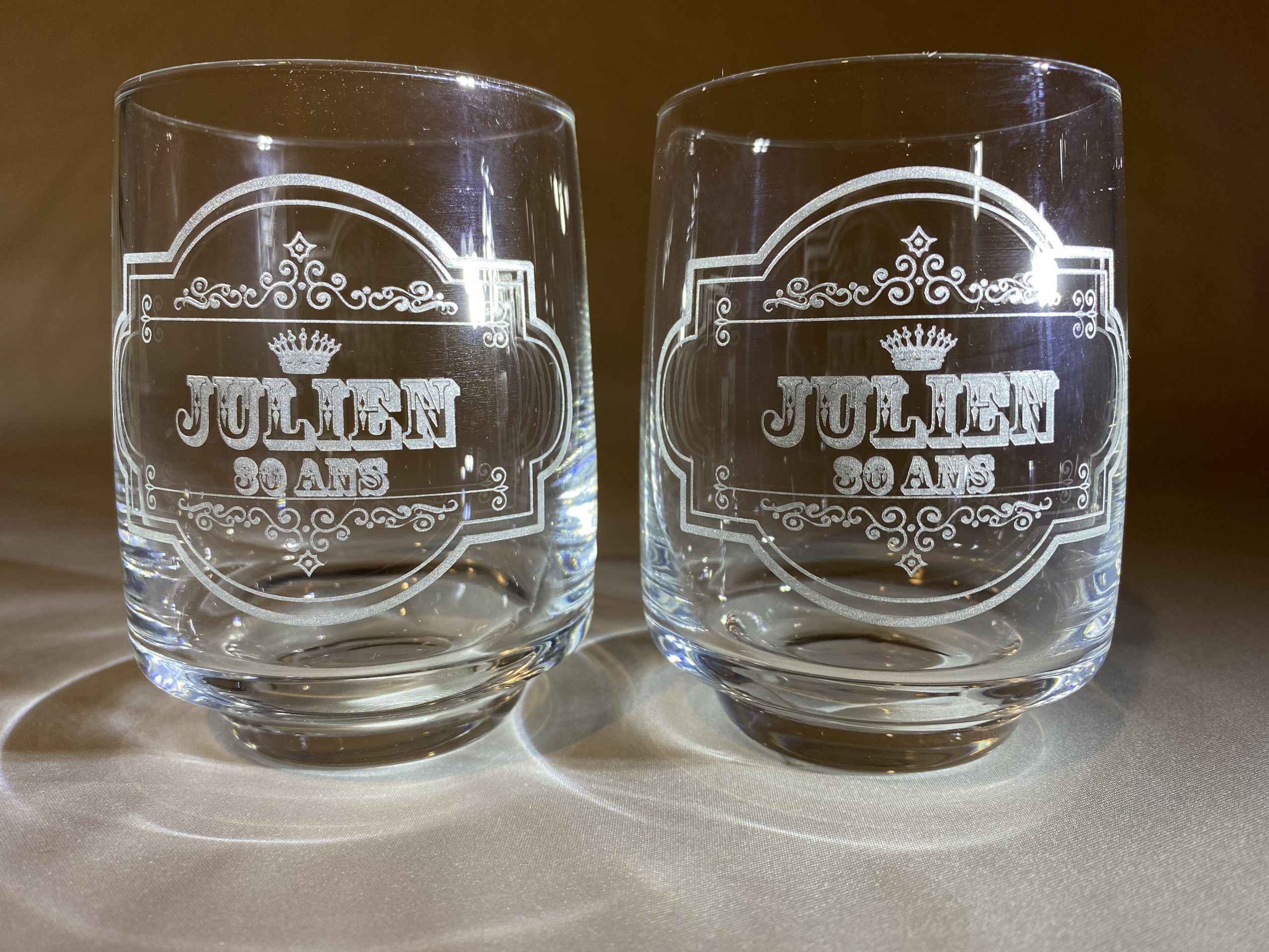 Verre à whisky personnalisé Verre à whisky personnalisé