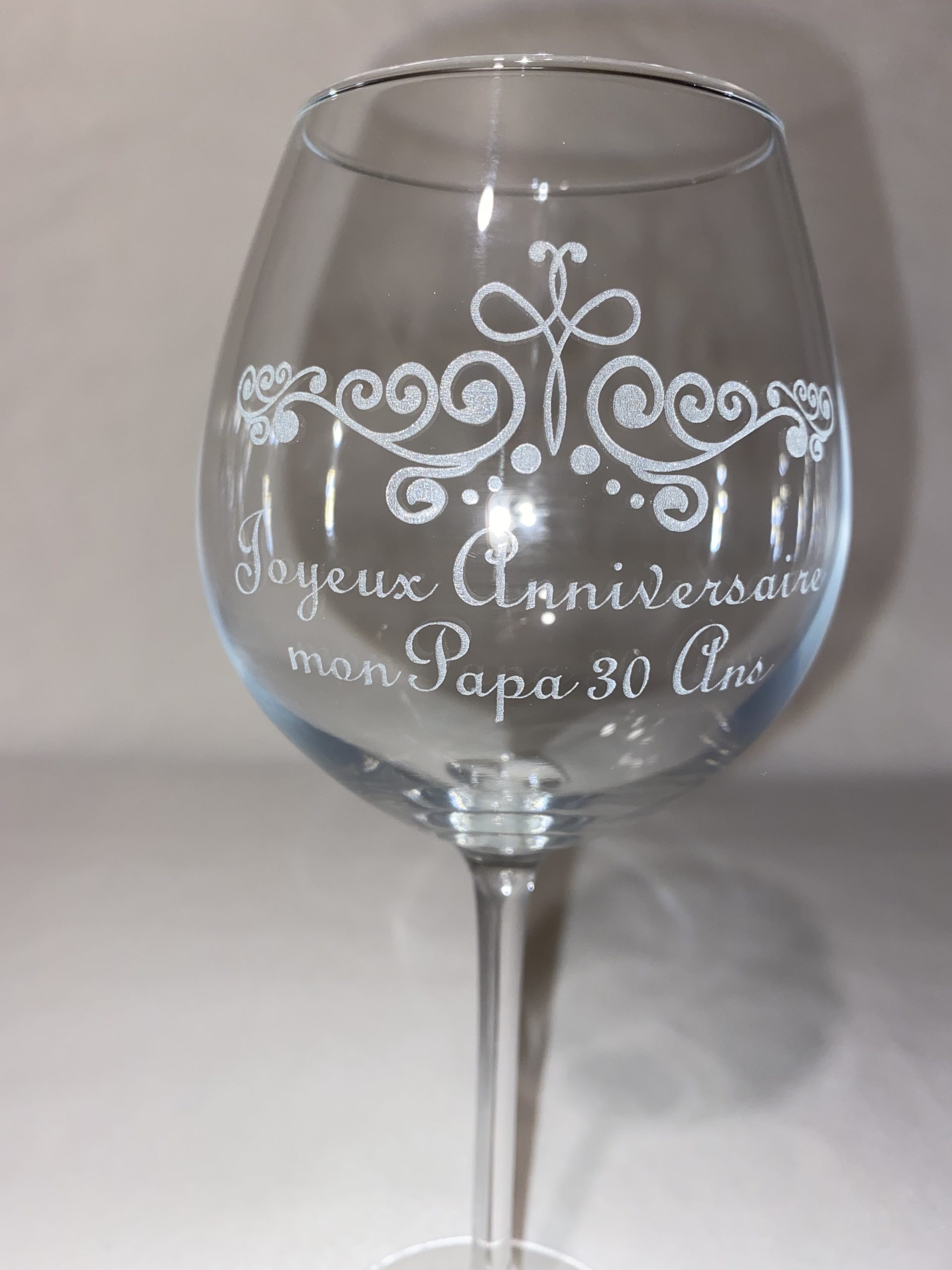 Verre à vin personnalisé Verre à vin personnalisé