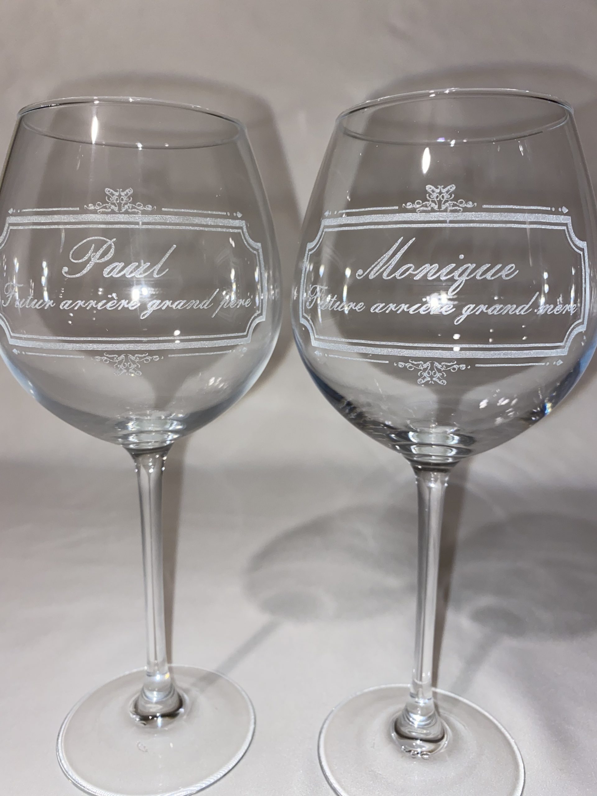 Verre à vin personnalisé Verre à vin personnalisé