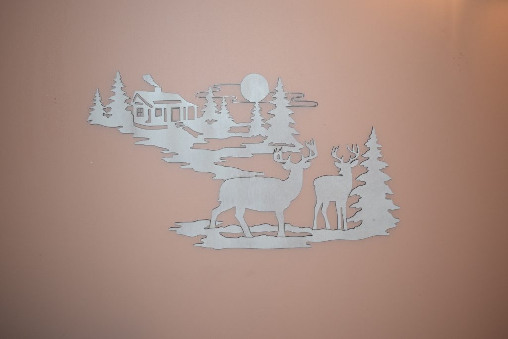 Paysage 3D de montagne