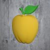 Pomme 3D en relief