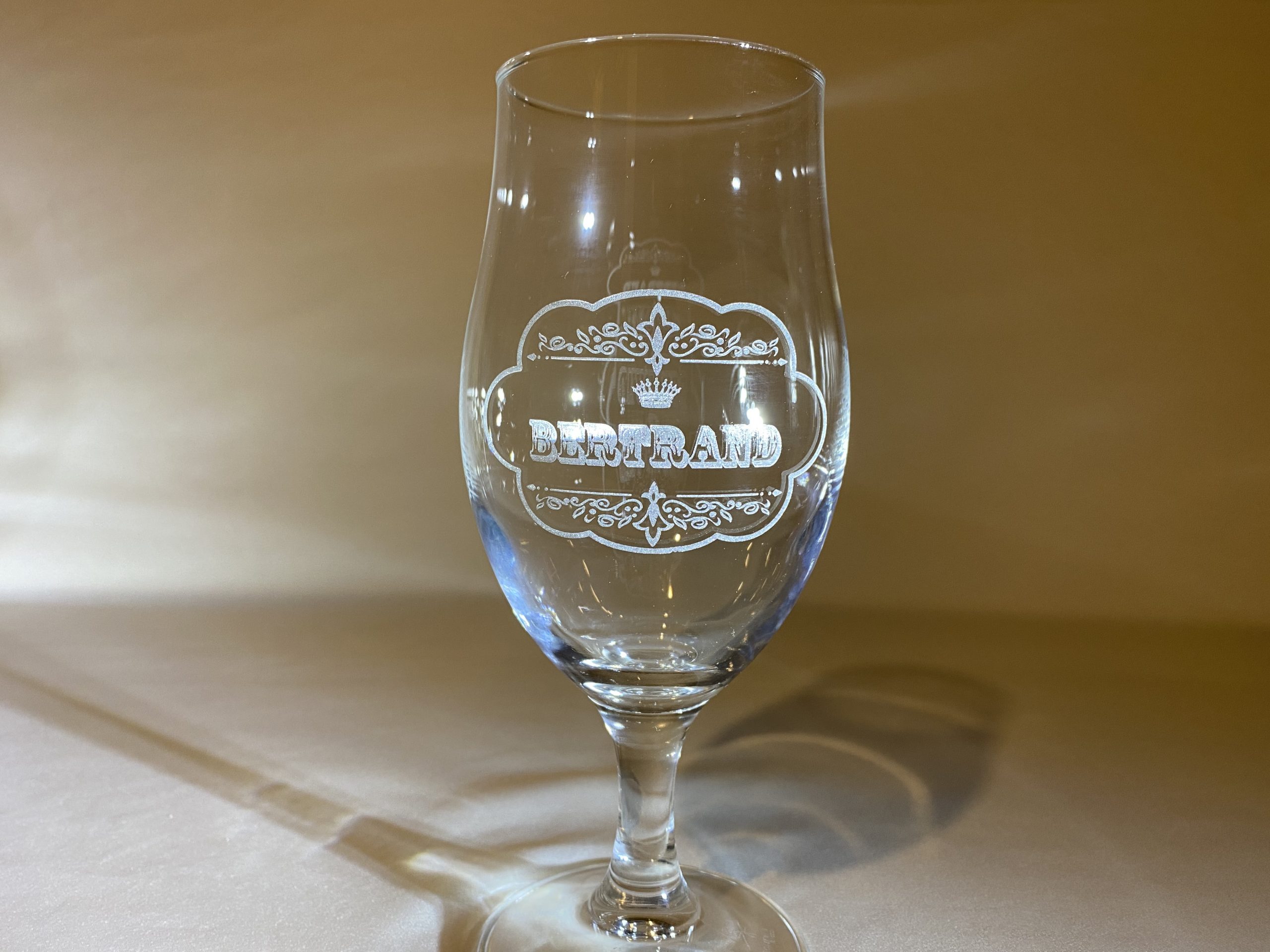 Verre à bière personnalisé Verre à bière personnalisé