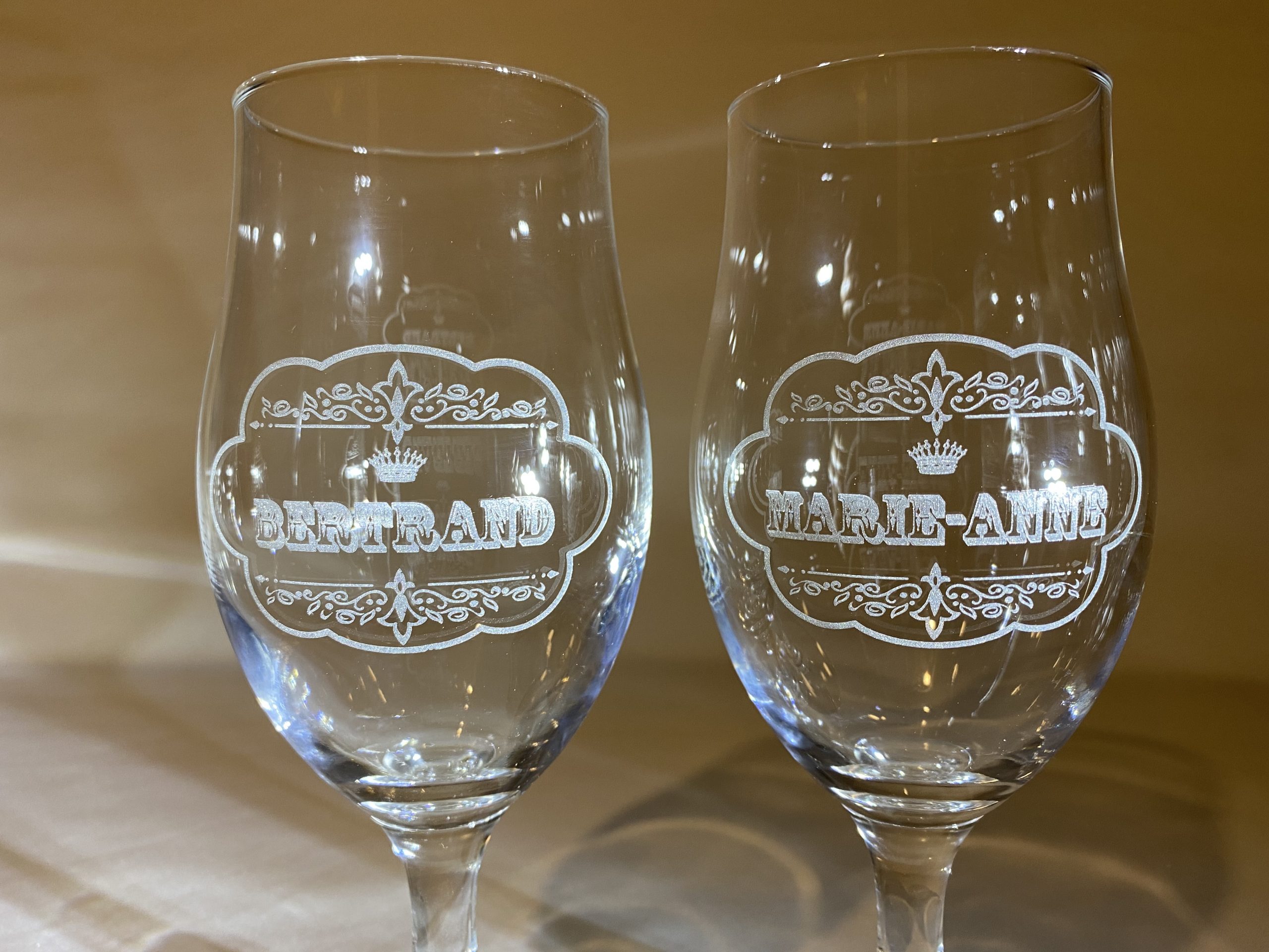 Verre à bière personnalisé Verre à bière personnalisé